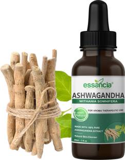 essancia Ashwagandha Carrier Oil for Skin,Hair & Makeup Remover.