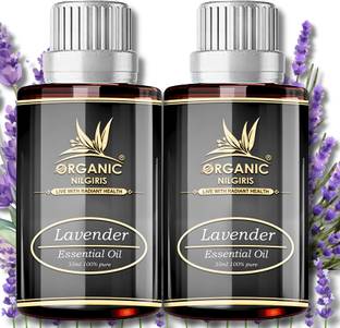 organic nilgiris Lavender Essential Oil Natural, Aromatherapy, Stress Relief, Skin & Hair Care