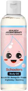 KEYA SETH AROMATHERAPY Schoolers Body Oil for School going Kids Boy & Girl Ultra-Light Body Massage Oil