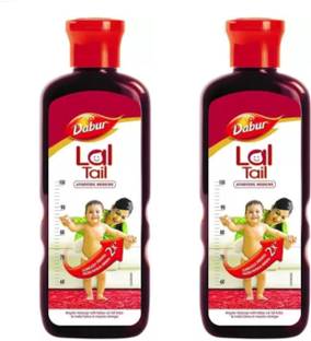 Dabur Lal Tail Ayurvedic Baby Massage Oil Pack of 2