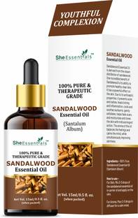 She Essentials Sandalwood Oil 100% Natural & Pure for Hair Care Hair Oil