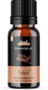 Pedant Oud(Agarwood) Essential oil 100 % concentrated, undiluted for aromatherapy, diffuser, fragrance, and calming, relaxing effect,15ml