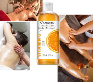 KAIASHA Best Massage Oils for Couples helps in nourishing the , Massage Oil Vitamin C