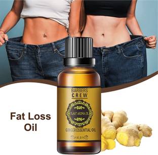 Barbers Crew Tummy Ginger Oil for Belly Fat oil for Belly Fat Reduce for Weight Loss-
