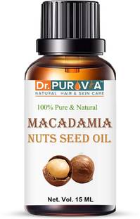 Dr. PUROVIA Macadamia Essential Oil for Hair Growth & Skin Care