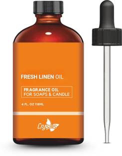 Crysalis Fresh Linen Fragrance Oil for Candles, Soap Base & Wax Melts