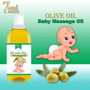 7Herbmaya Jaitun Tail (Olive oil)- Moisturizes Skin, Baby Massage Oil, Keeps Healthy Baby