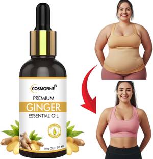 cosmofine Ginger Oil For Fat Burn, Skin Glowing & Brightening For Men & Women