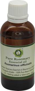 R V Essential Rosemary Essential Oil 100ml- Rosmarinus Officinalis (100% Pure and Natural Steam Distilled)