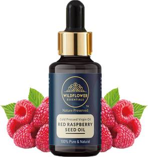 Wildflower essentials Red Raspberry Seed Oil (Rubus idaeus) for Face Skin Hair & Body
