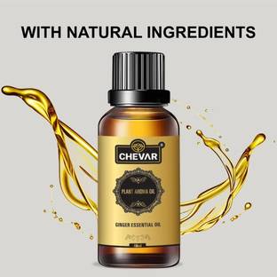 Chevar FDA Approved Ginger Oil | Pure and Natural Therapeutic Grade Essential Oil