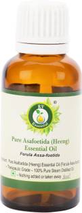 R V Essential Pure Asafoetida (Heeng) Essential Oil 5ml- Ferula Assa-foetida (100% Pure and Natural Steam Distilled)