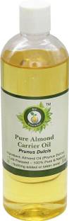 R V Essential Pure Almond Carrier Oil- Prunus Dulcis (100% Pure and Natural Cold Pressed)