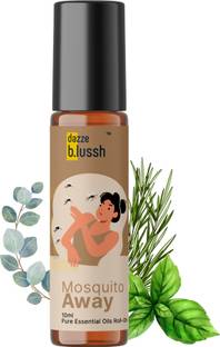 dazze and blussh Mosquito Away Roll On | Up to 4 Hours Protection | Safe for Kids & Adults