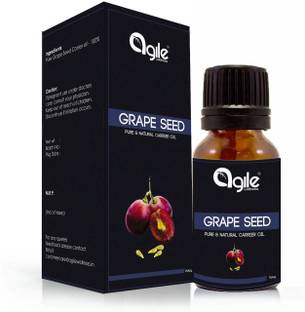 Agile Wellness Pure and Natural Grape Seed Oil 15 ml