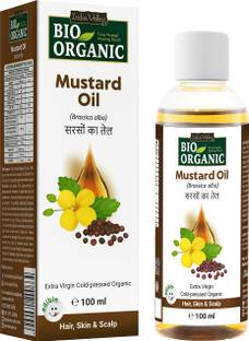 Indus Valley 100% Virgin Mustard Carrier Oil - For Hair and Skin