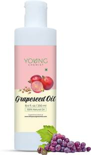 Young Chemist 100% Pure, Natural & Cold Pressed Grapeseed Oil | 250 ml