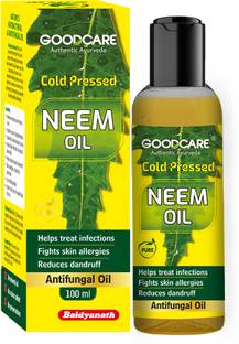 GOODCARE 100% Pure & Natural Premium Cold Pressed Neem Oil for Hair & Skin