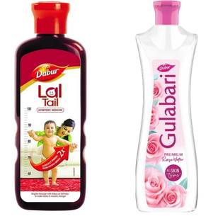 Dabur Baby oil 500ml + daburrose water 250ml