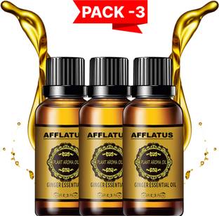 Afflatus Ginger Massage Oil for Belly Fat Drainage oil Reduce Fat Loss Oil.