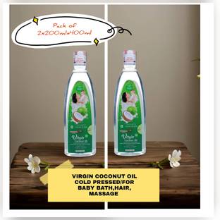 GREENNUT EXTRA VIRGIN COCONUT OIL PACK OF 2X200ML