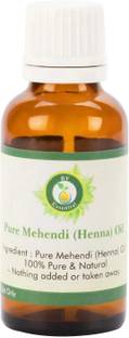 R V Essential Pure Mehendi (Henna) Oil 15ml- (100% Pure and Natural)