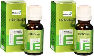 Modicare Essensual Instante Tea Tree Oil with Vitamin E (15 Ml) (Pack of 2)