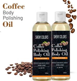 SHENY COLORS COFFEE OIL FOR SOFT SILKY SMOOTH SKIN MASSAGE