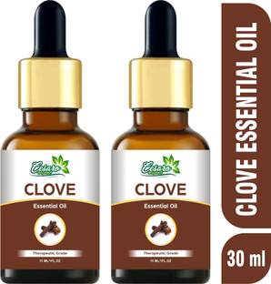 Cesaro Organics Clove Essential Oil for Teeth, Hair, Skin