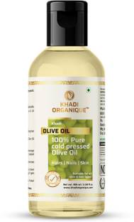 khadi ORGANIQUE Extra Virgin Olive Oil 100% Organic For Hair And Skin