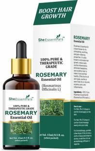 She Essentials Rosemary Oil 100% Natural & Pure for Hair Care Hair Oil