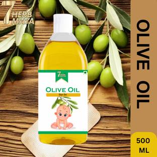 7Herbmaya Jaitun Tail (Olive oil)- Moisturizes Skin, Baby Massage Oil, Keeps Healthy Baby