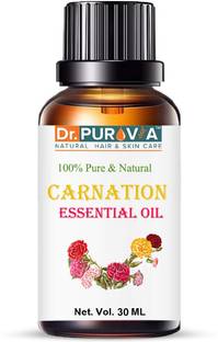 Dr. PUROVIA Carnation Essential Oil for Hair Growth & Skin Care
