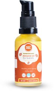 Root and Soil Wood Pressed Sweet Almond Oil | Baby Massage Oil | 100% Pure | 0+ Months (25ML)