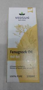 vedsun Fenugreek Oil (Methi Tel)- A natural Oil for Acne, Hair and Skins
