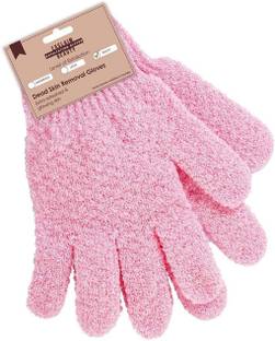 NARV 1_Pair Body Scrubber Bath Gloves Spa Massage Body Cleaner Wash Mitts Dead Skin Cleansing Scrub Nylon Exfoliating Shower Gloves Massager BGN _ 89