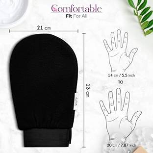 moltera Exfoliating Kessa Scrub Glove Shower Scrub Gloves Body Facial Tan Massage