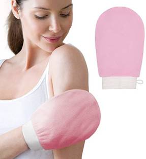 Suthar's Bath Glove Body Scrubber Pink
