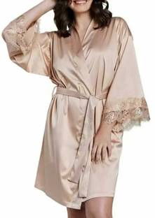 Cotovia Beige Medium Bath Robe