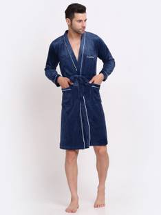 Klotthe Blue Medium Bath Robe
