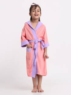 CREEVA Pink & Lilac XXL Bath Robe