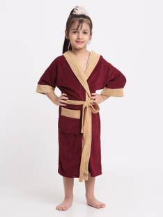 CREEVA Wine & Camel Small Bath Robe