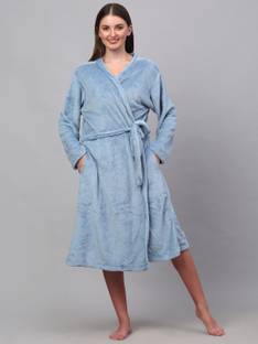 Klotthe Blue Large Bath Robe