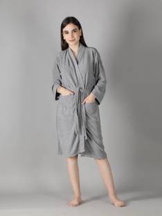 HotGown Full Grey XXL Bath Robe