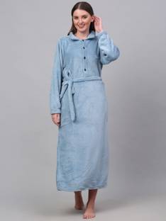 Klotthe Blue Small Bath Robe