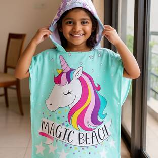 Famyo Multicolor Small Bath Robe