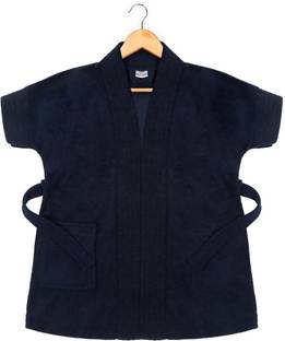 CREEVA Navy Small Bath Robe