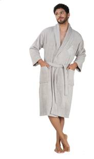 RANGOLI Grey XL Bath Robe