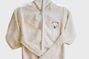 LUV-DUB Multicolor Small Bath Robe
