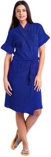 Poorak Royaal Blue XL Bath Robe